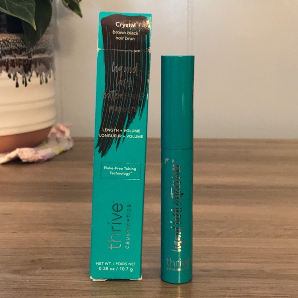 Thrive Causmedics Mascara Lash Extension Crystal (Black/Brown) NIB